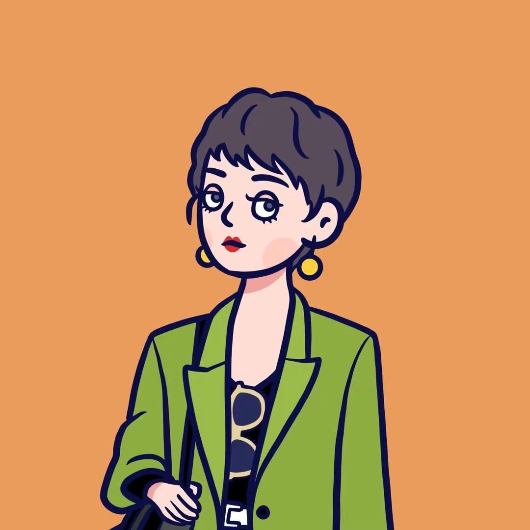 Wechat 头像丨插画小清新012