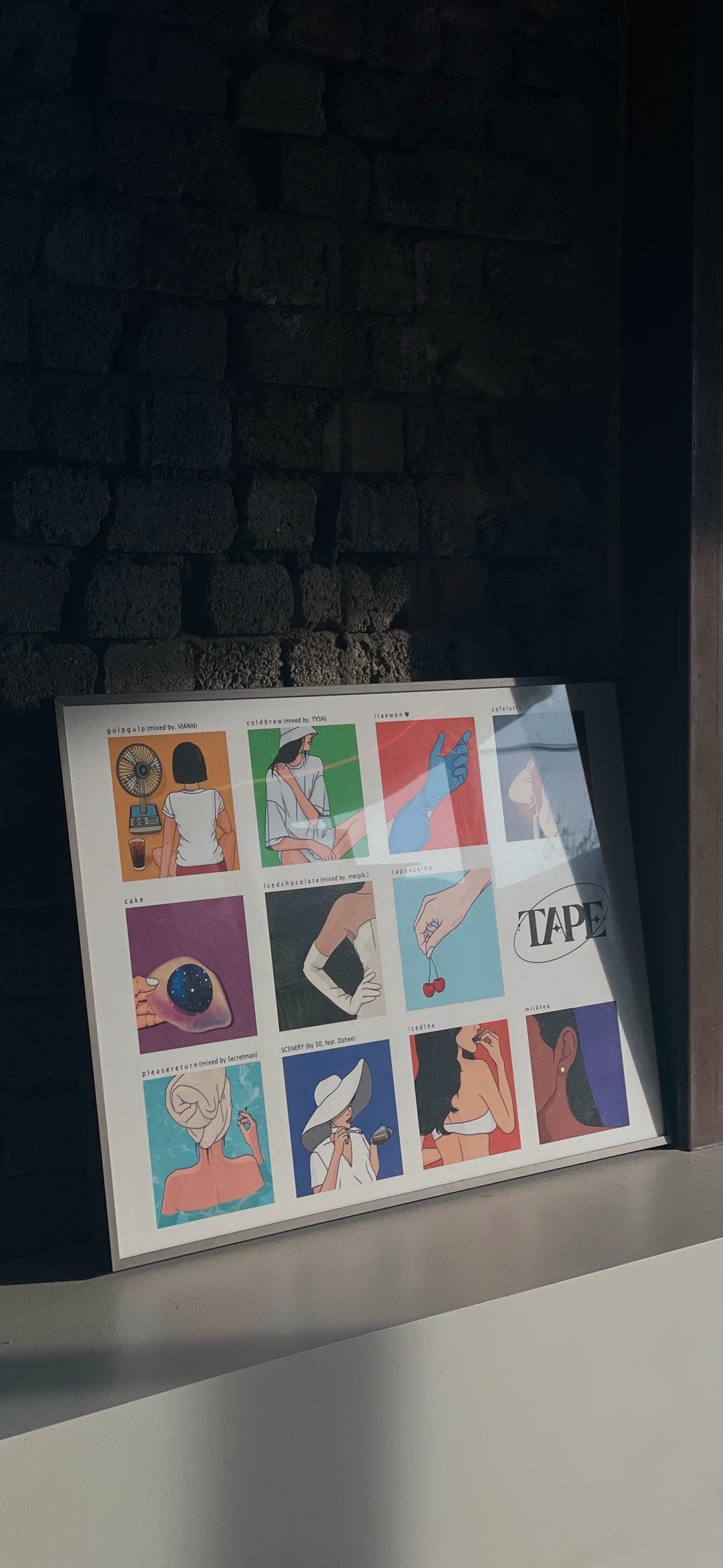 艺术展示画板黑色主题壁纸