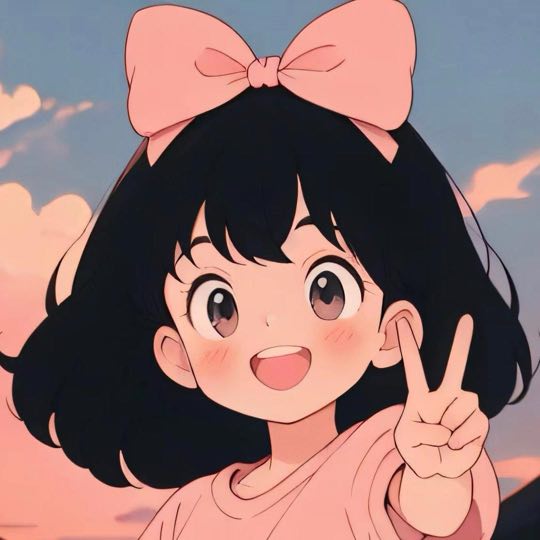 可是动漫比耶情侣头像-女
