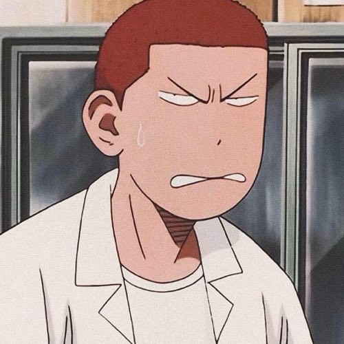 红头发动漫樱木花道男生头像
